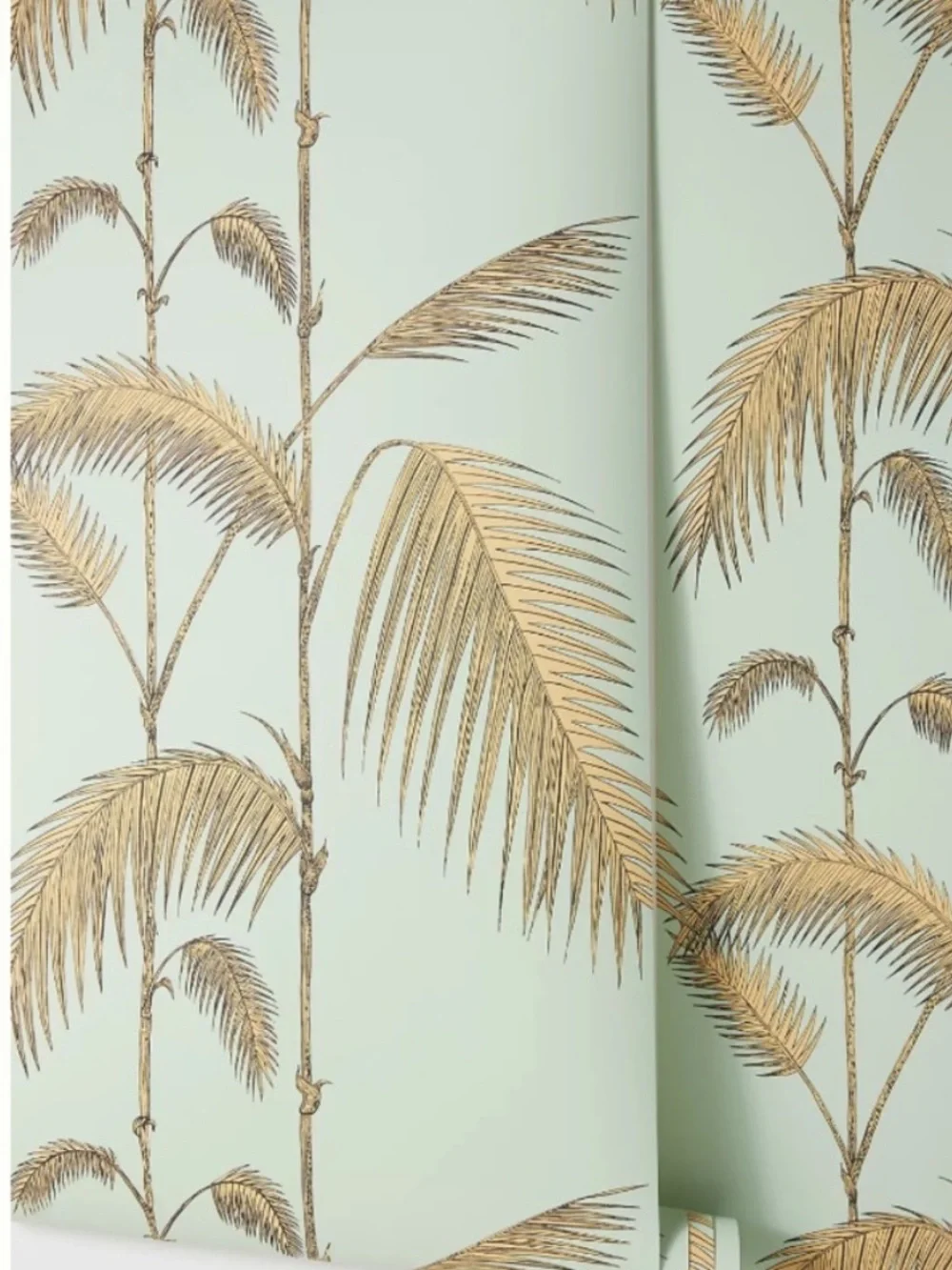 Anthropologie Palm Leaves Wallpaper